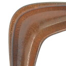 Gunnar Nylund (AUA 1950s) Brown Boomerang Bowl 22 cm