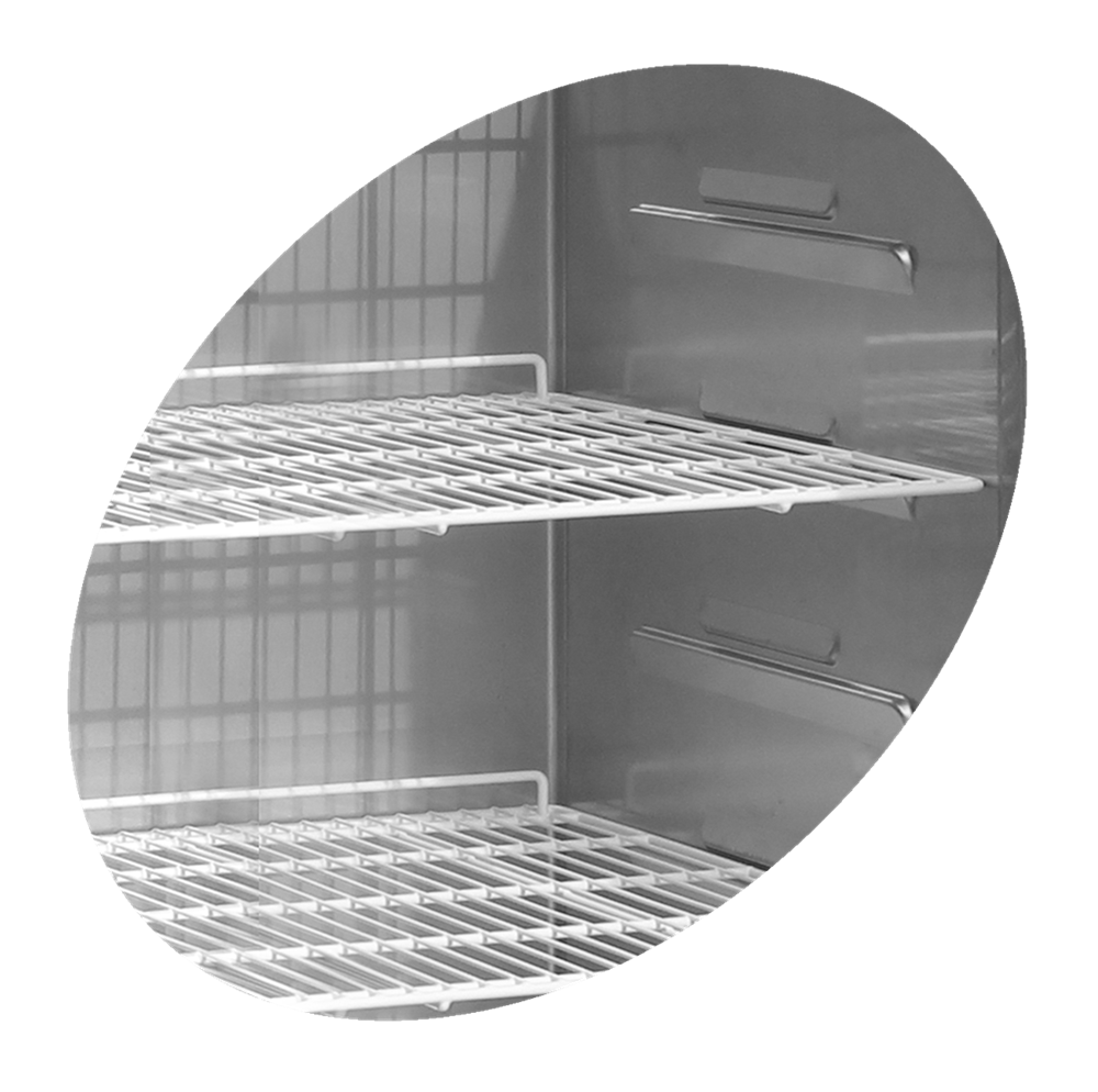 Kylskåp Tefcold RK710, GN 2/1 - 3