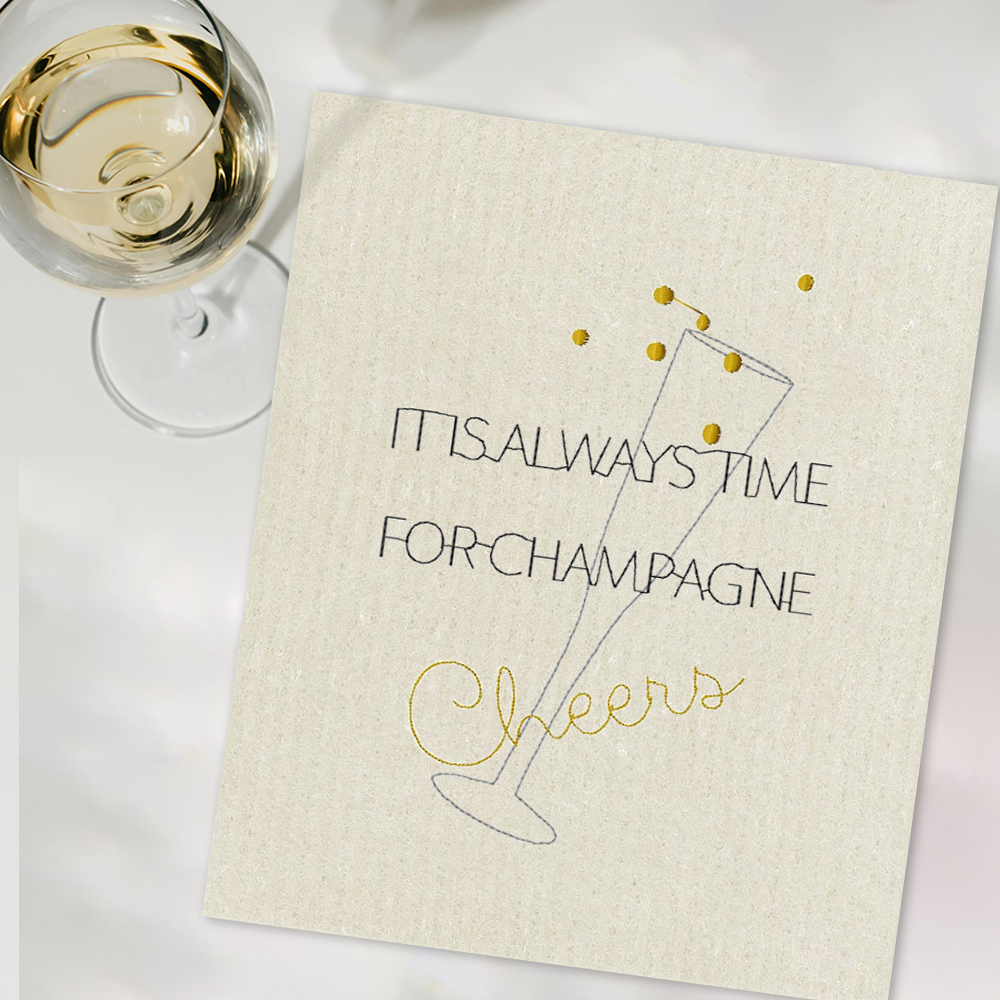 Disktrasa med brodyr - It is always time for champagne, Cheers