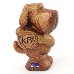 リサラーソン 立つ犬　Dog Staende hund for KPA 1976年  12cm