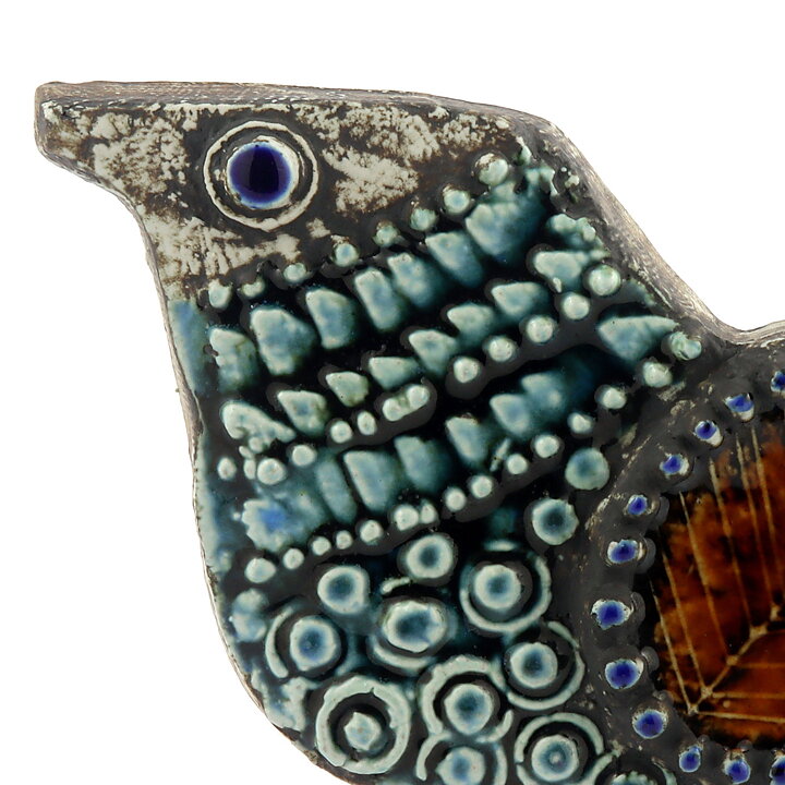 Lisa Larson (Väggplattor 1963) Enchanting Forward-Looking Bird 28 cm