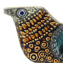 リサラーソン  陶板 鳥 トリ FAGLAR VAGGPLATTORシリーズ  28cm