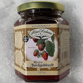 AlterHedens, Jordgubbssylt, 320g, 12st/låda