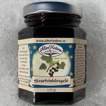 AlterHedens Svartvinbärsgele,  120g, 15st/låda