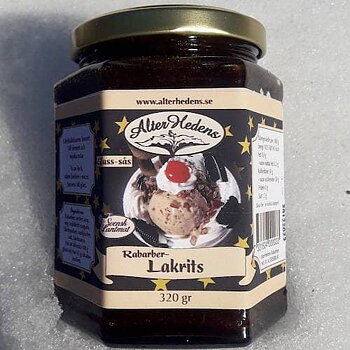 RabarberLakrits, AlterHedens, 320g, 12st/låda