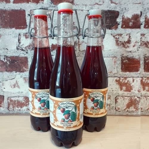 AlterHedens Dessertsås Jordgubb,  500ml, 16st/låda - 2