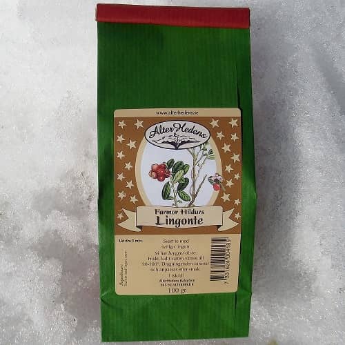 AlterHedens Lingonte,  100 g, 12st/låda - 2