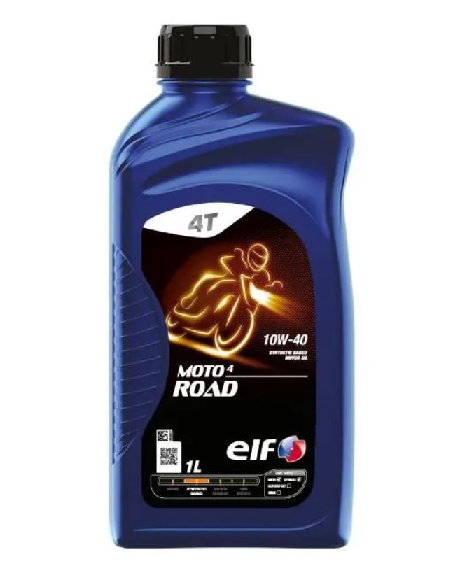 ELF MOTO4 ROAD 10W-40 Delsyntetisk 1 Liter