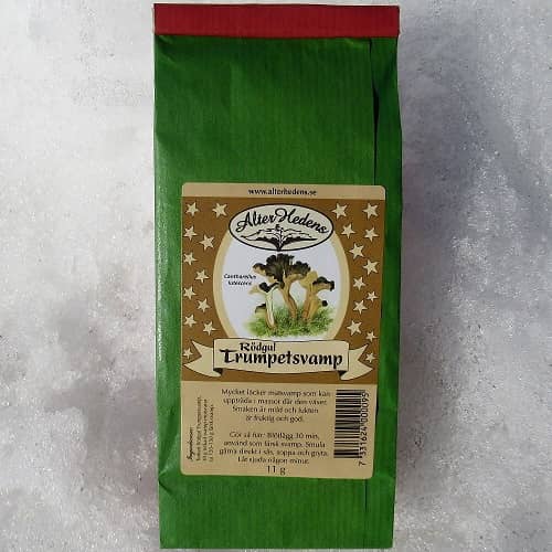 AlterHedens Rödgul trumpetsvamp, 11g, 12st/låda - 2