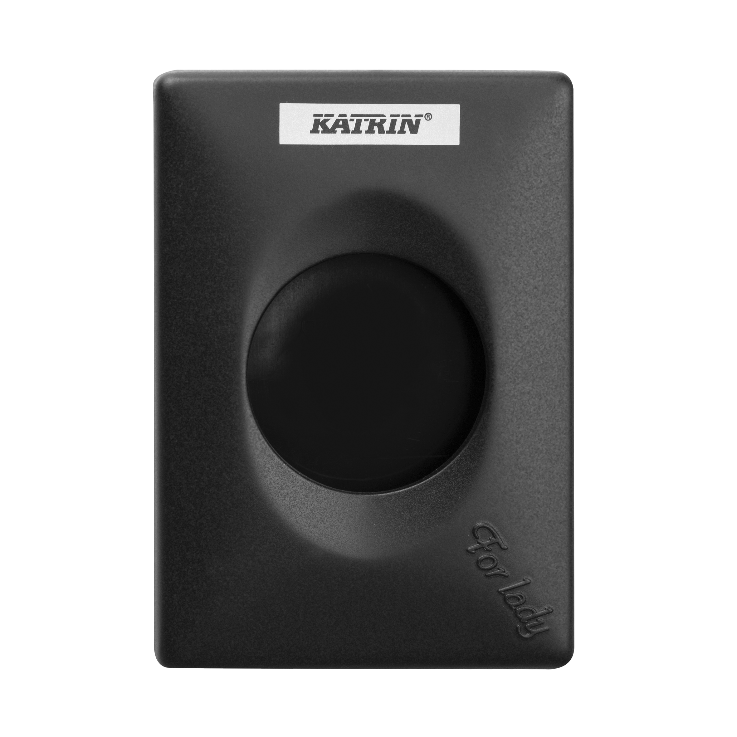 Katrin Plastdispenser för Sanitetspåsar, Svart - 2