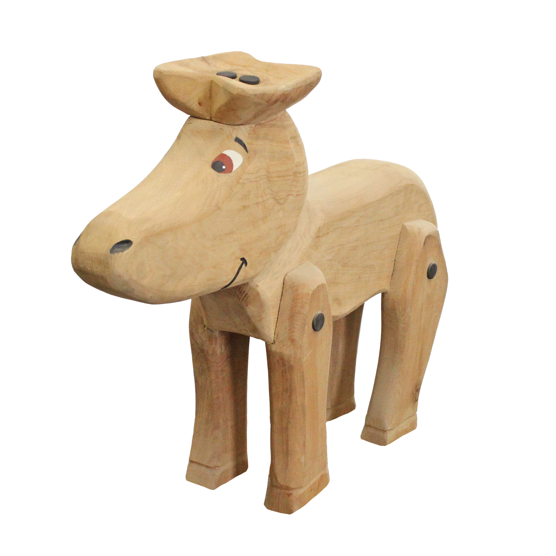 Träskulptur Liten sagoälg