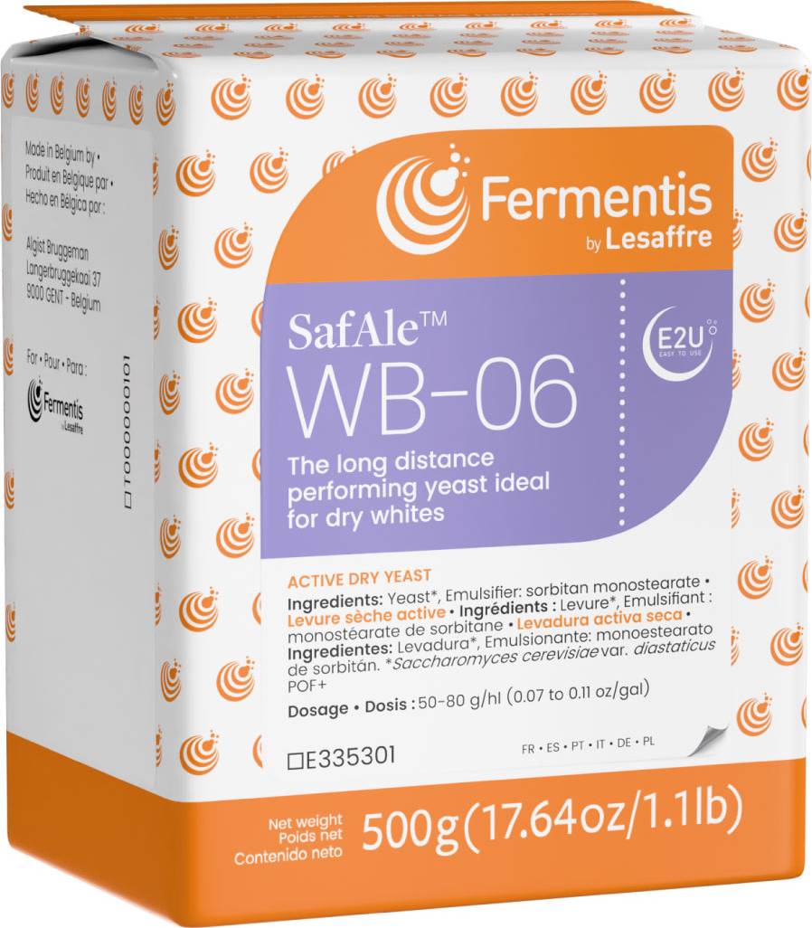 20-pack, Fermentis SafAle WB-06, 500 g - 2