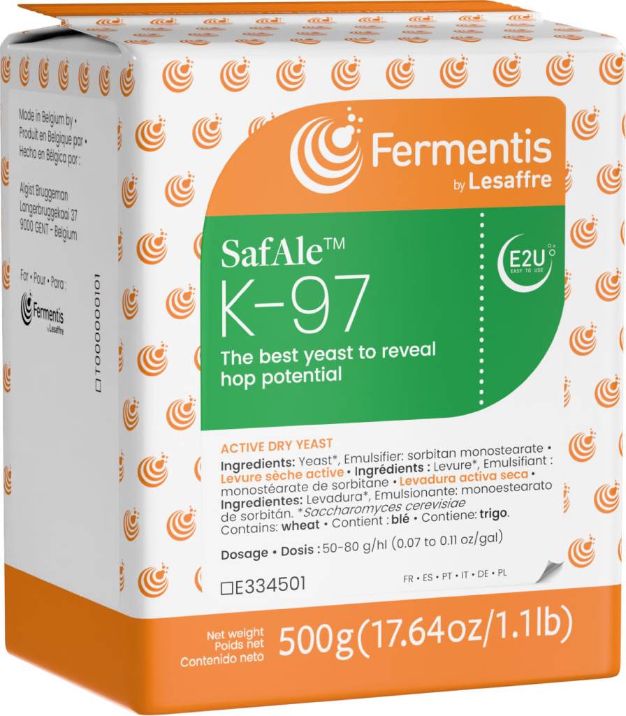 20-pack, Fermentis SafAle K-97, 500 g - 2