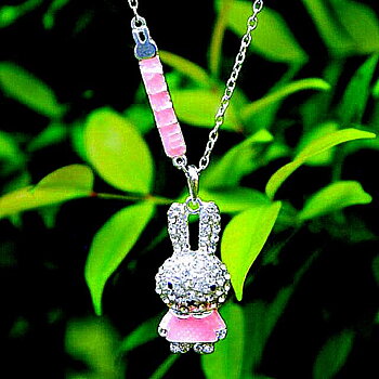Halsband kanin rosa kitsch