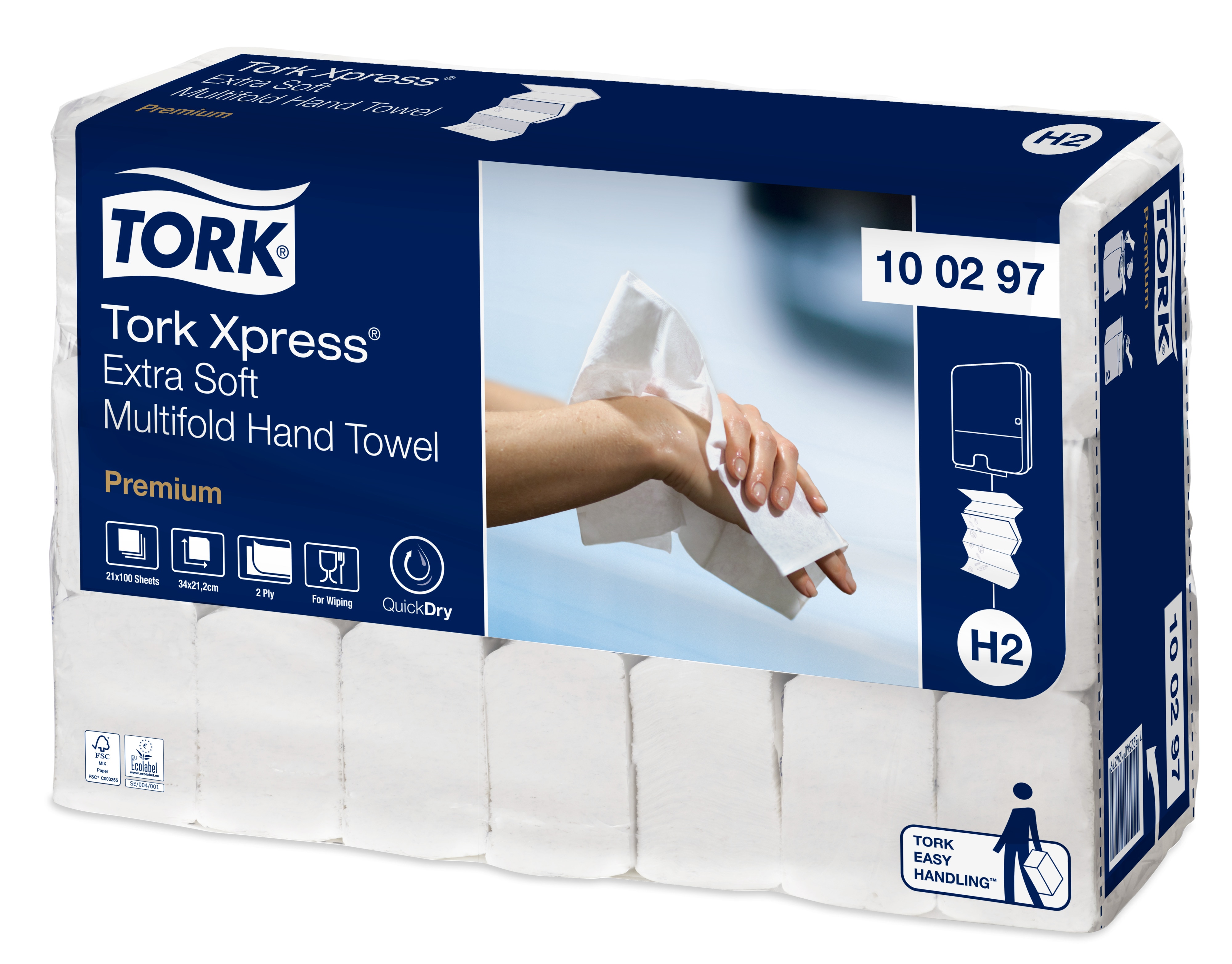 Tork Xpress® Extra Mjuk Multifold Handduk