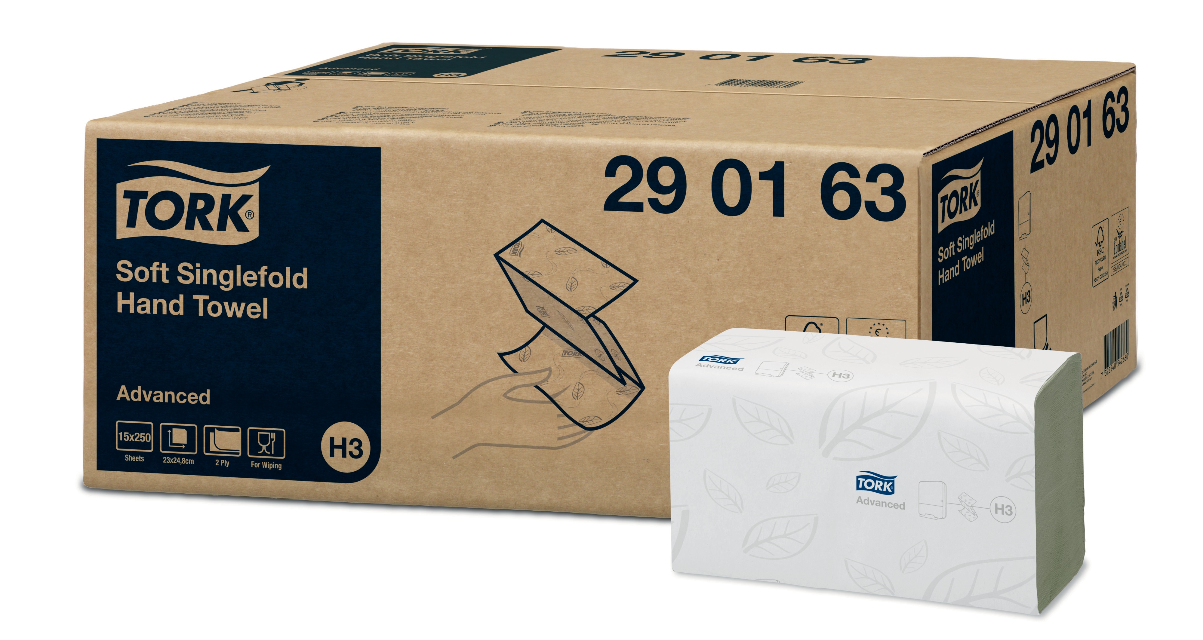 Tork Singlefold Handduk