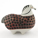 Stig Lindberg (Courser 1958) Swelling Horse with Brown Decor 17/14cm