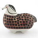 Stig Lindberg (Courser 1958) Swelling Horse with Brown Decor 17/14cm