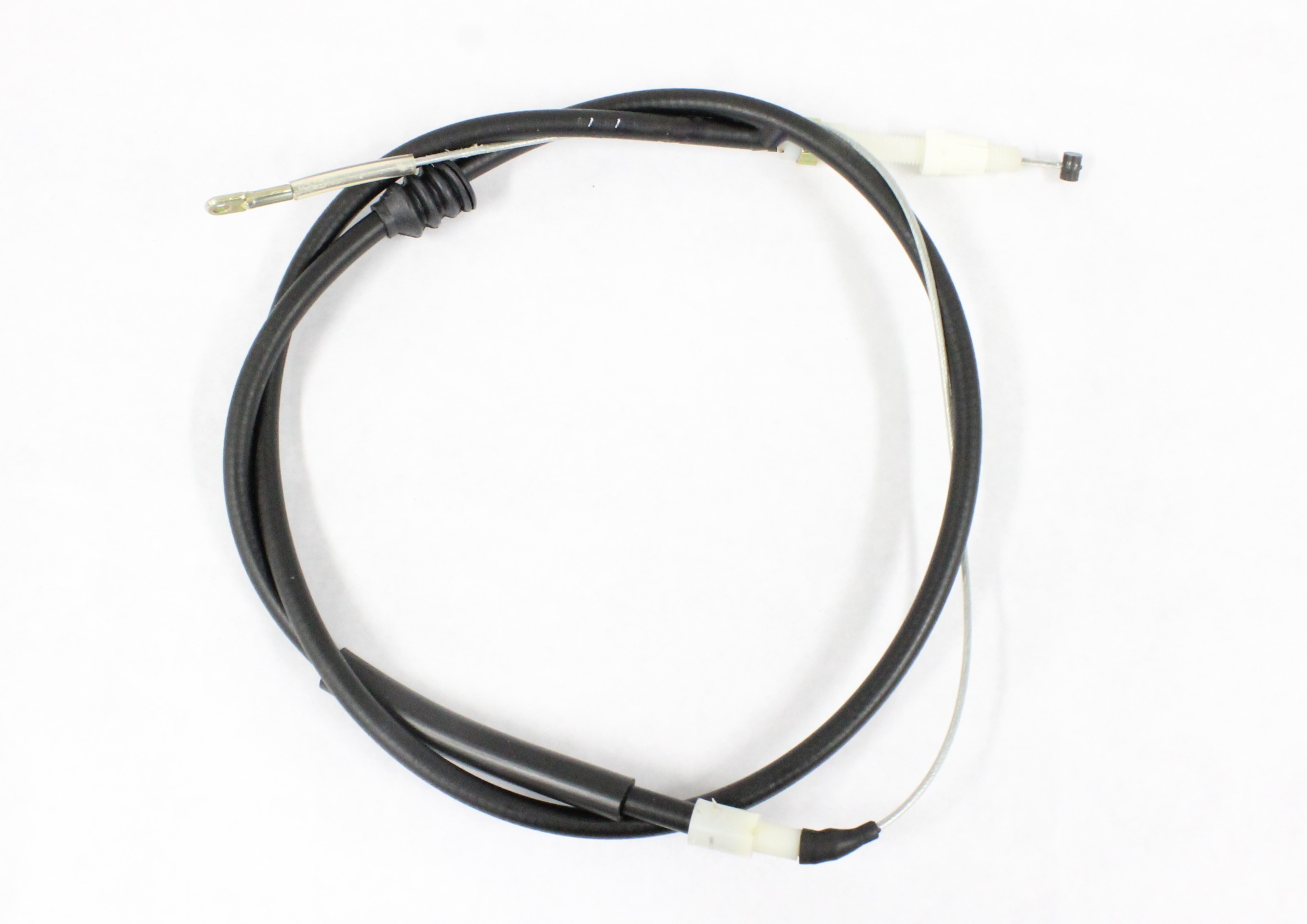 Hand brake cable left, 740/760 -1987