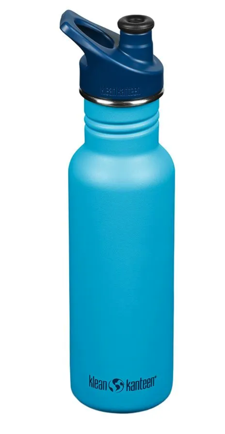 Sininen urheilupullo Klean Kanteen