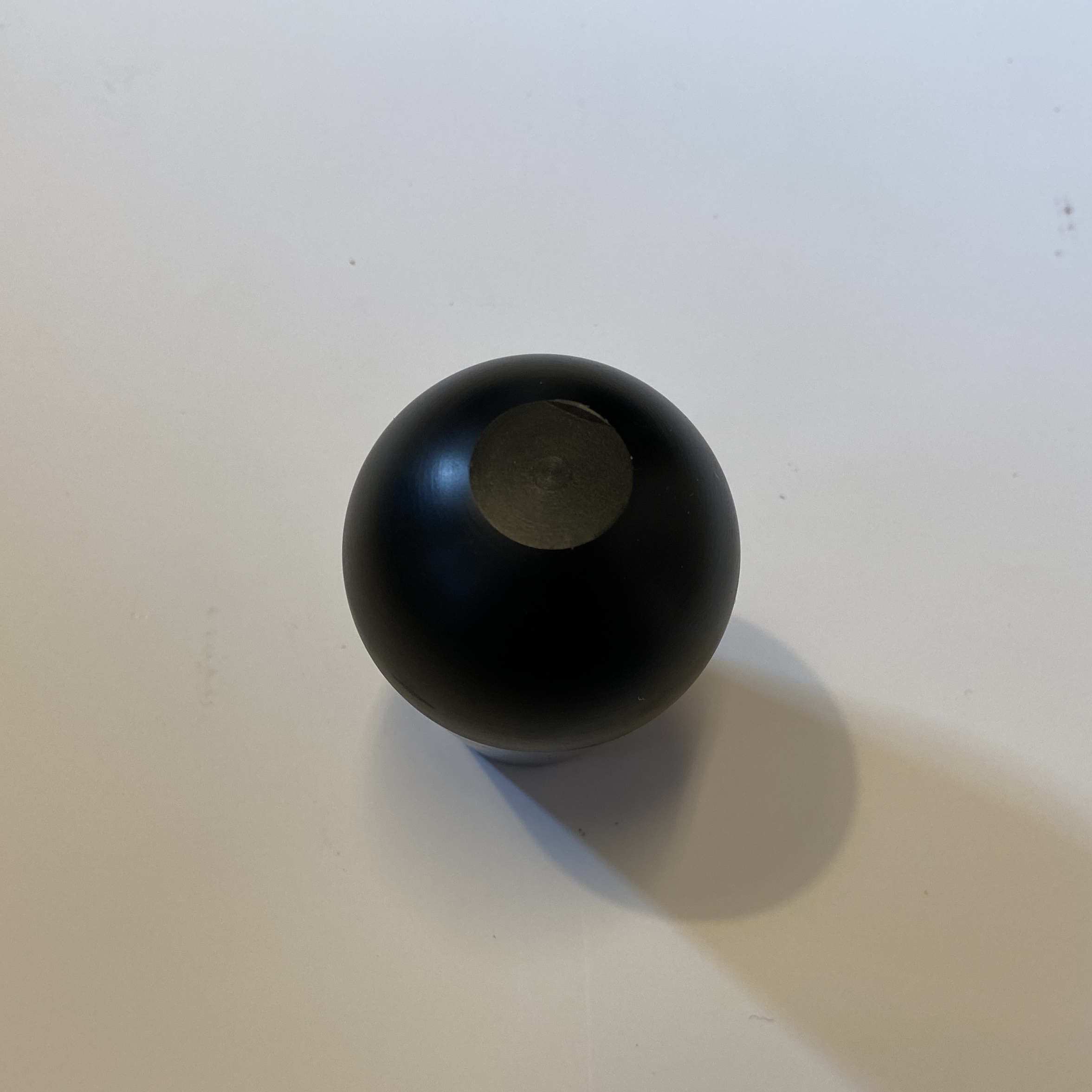 Växelspaksknopp nylon svart (M10x1.5)