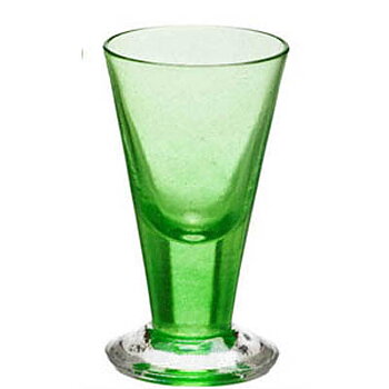 Piggelin Green shotglass