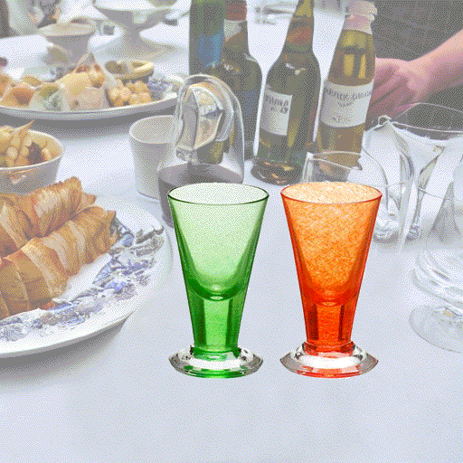 Piggelin Gult shotglass - 4