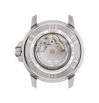 Tissot Seastar 1000 Powermatic 80 43 svart baksida