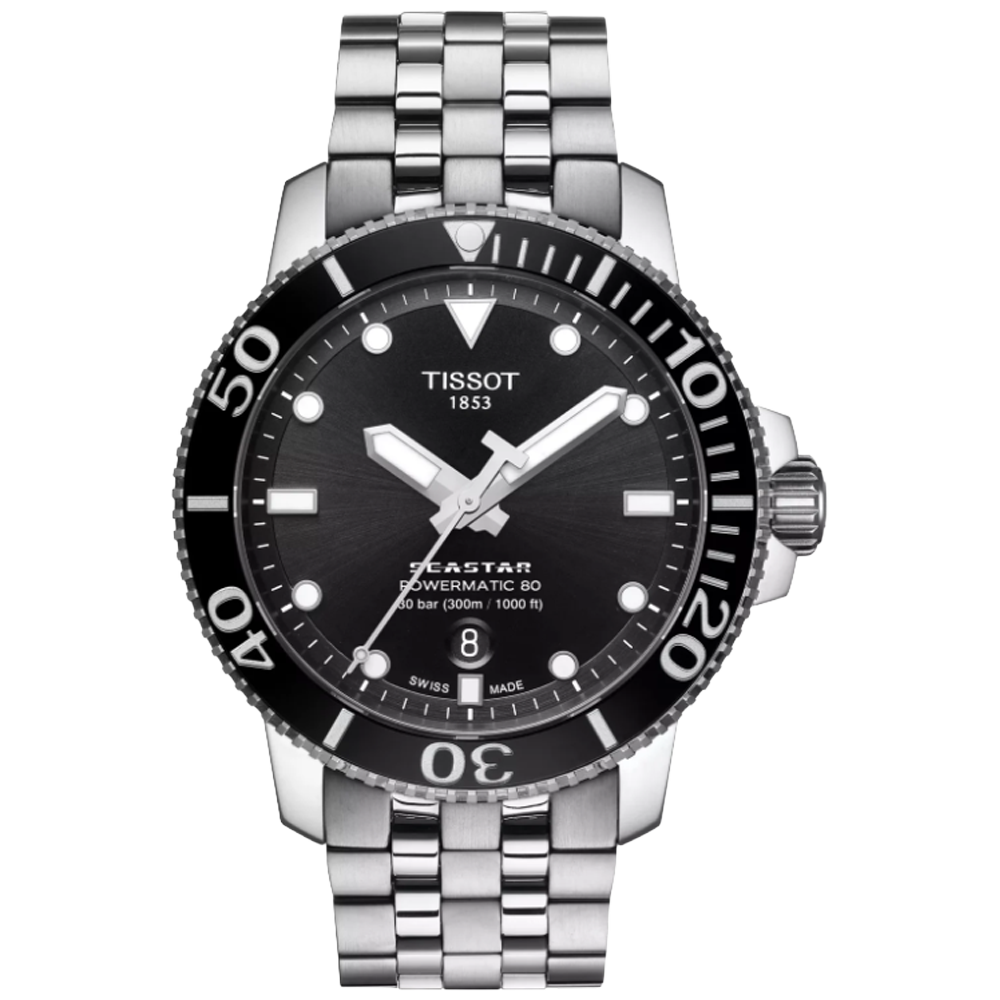 T120.407.11.051.00 Tissot Seastar 1000 Powermatic 80 43 svart