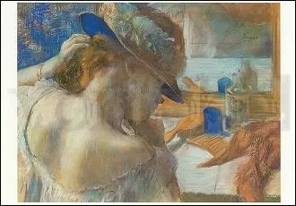 At the Dressing-Table, c. 1889, Postcard