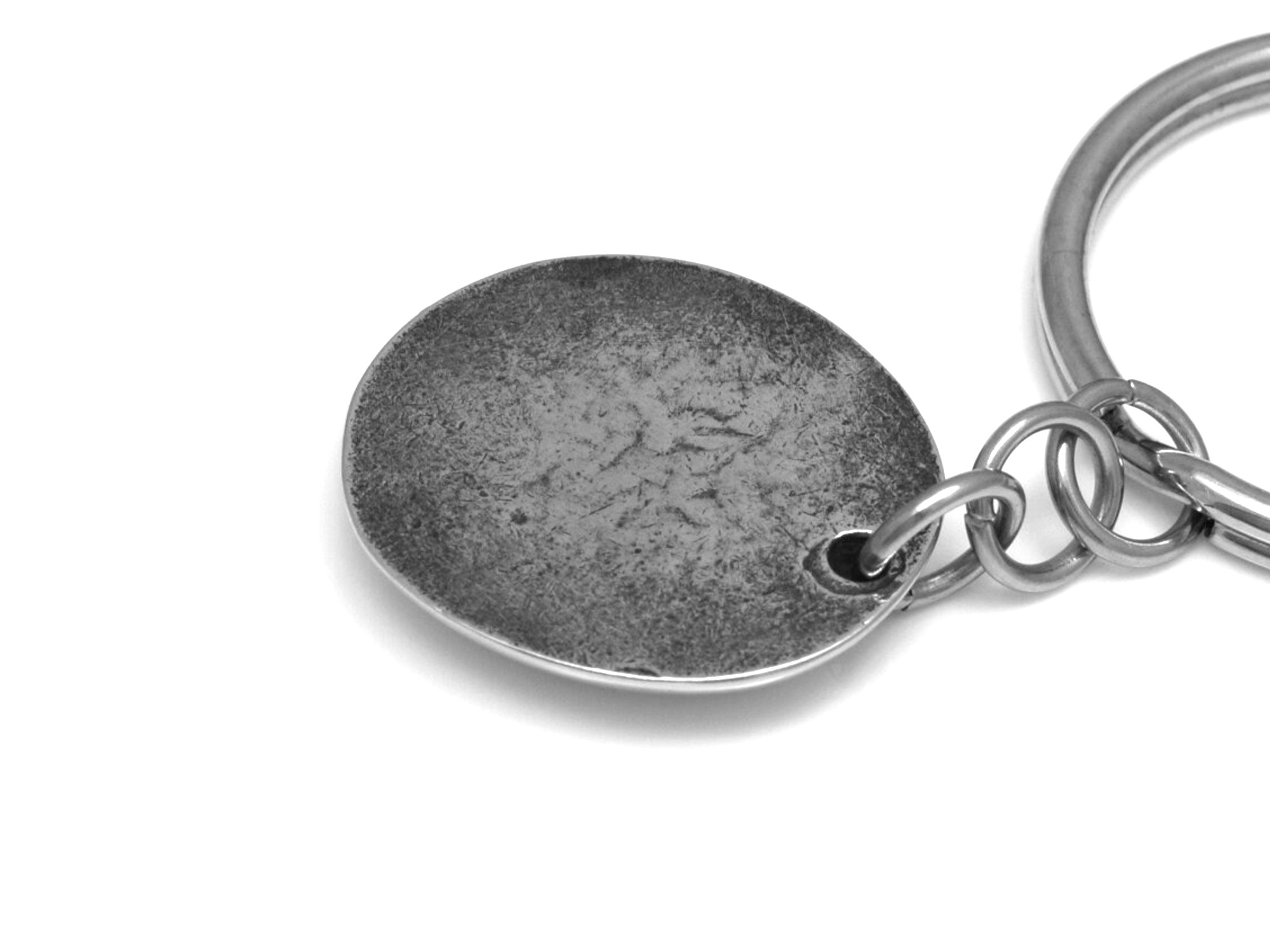 Björnspår Nyckelring, Björn Accessoar, Djur Nyckelhållare i Tenn och Stål - 3