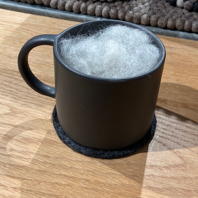 WOOLround™ 10 - Coasters in all shades - 4