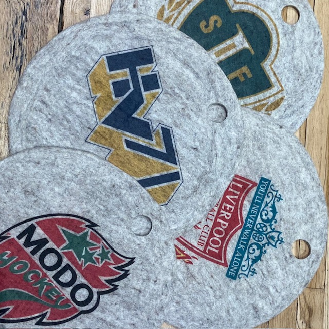 WOOLround™ 10 - Coasters in all shades - 14