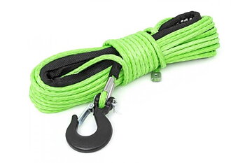 Syntetlina för vinsch 6.0 mm x 15 m. med krok 