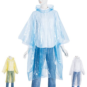 Regnponcho med luva
