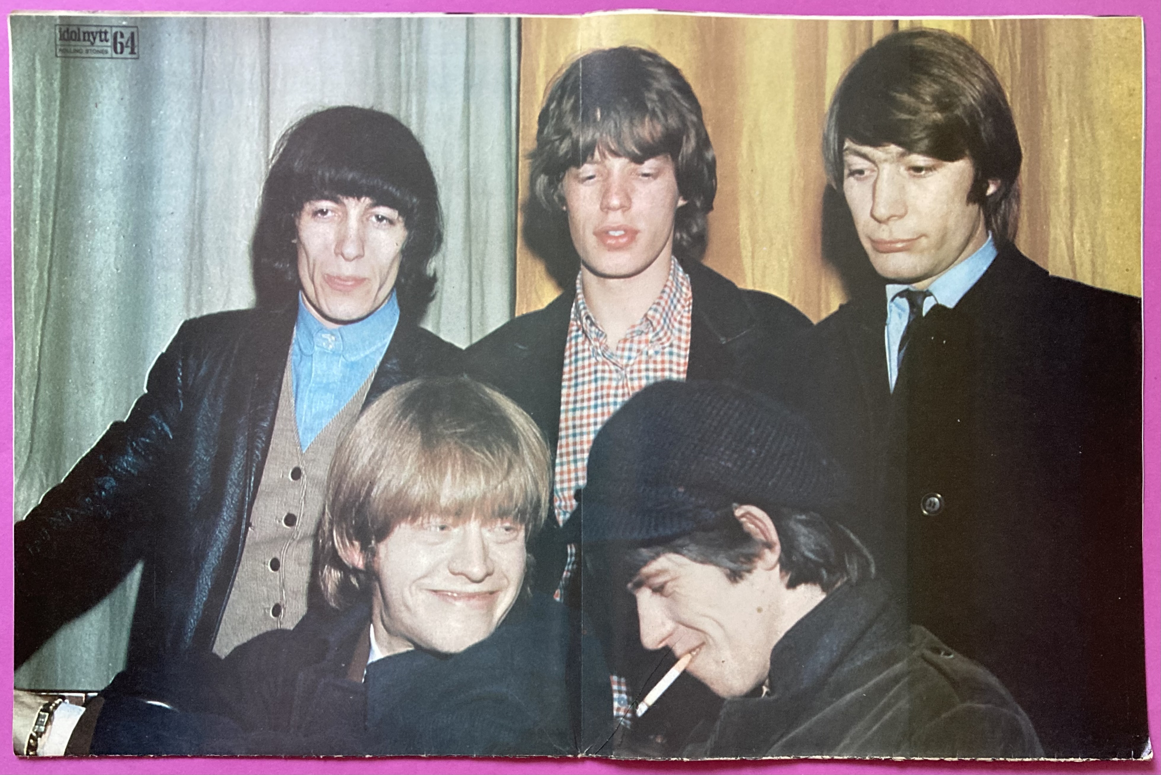 IDOLNYTT - Nr 6 1965 BEATLES (George) omslag - 2