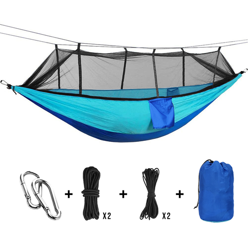 Hängmatta Parachute style med myggnät  - 2