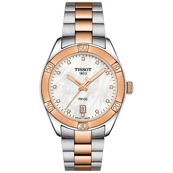 T101.910.22.116.00 Tissot PR 100 Sport Chic 36 pärlemor