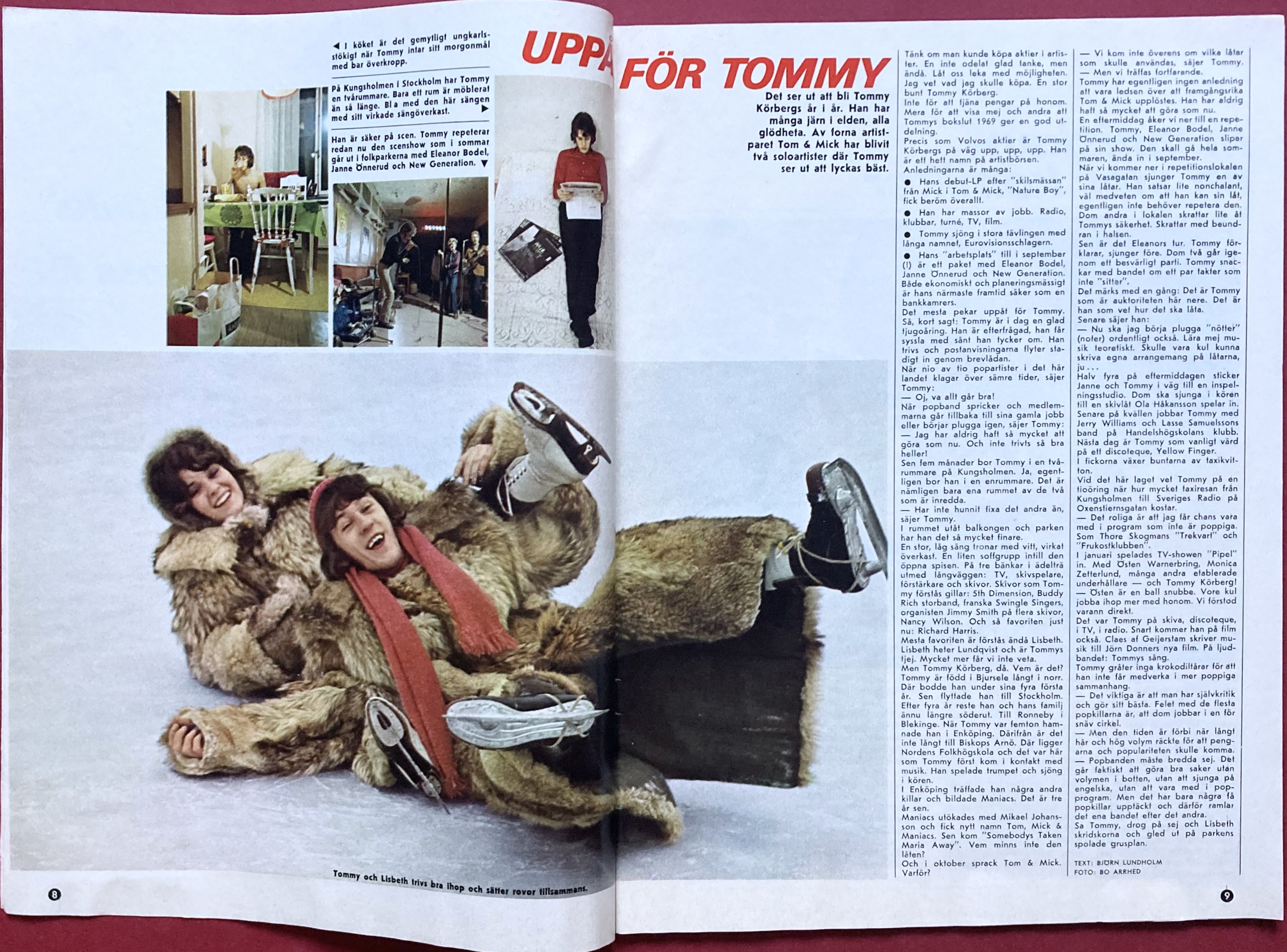 HEJ! - Nr 10 1969 Tommy Körberg omslag - 5