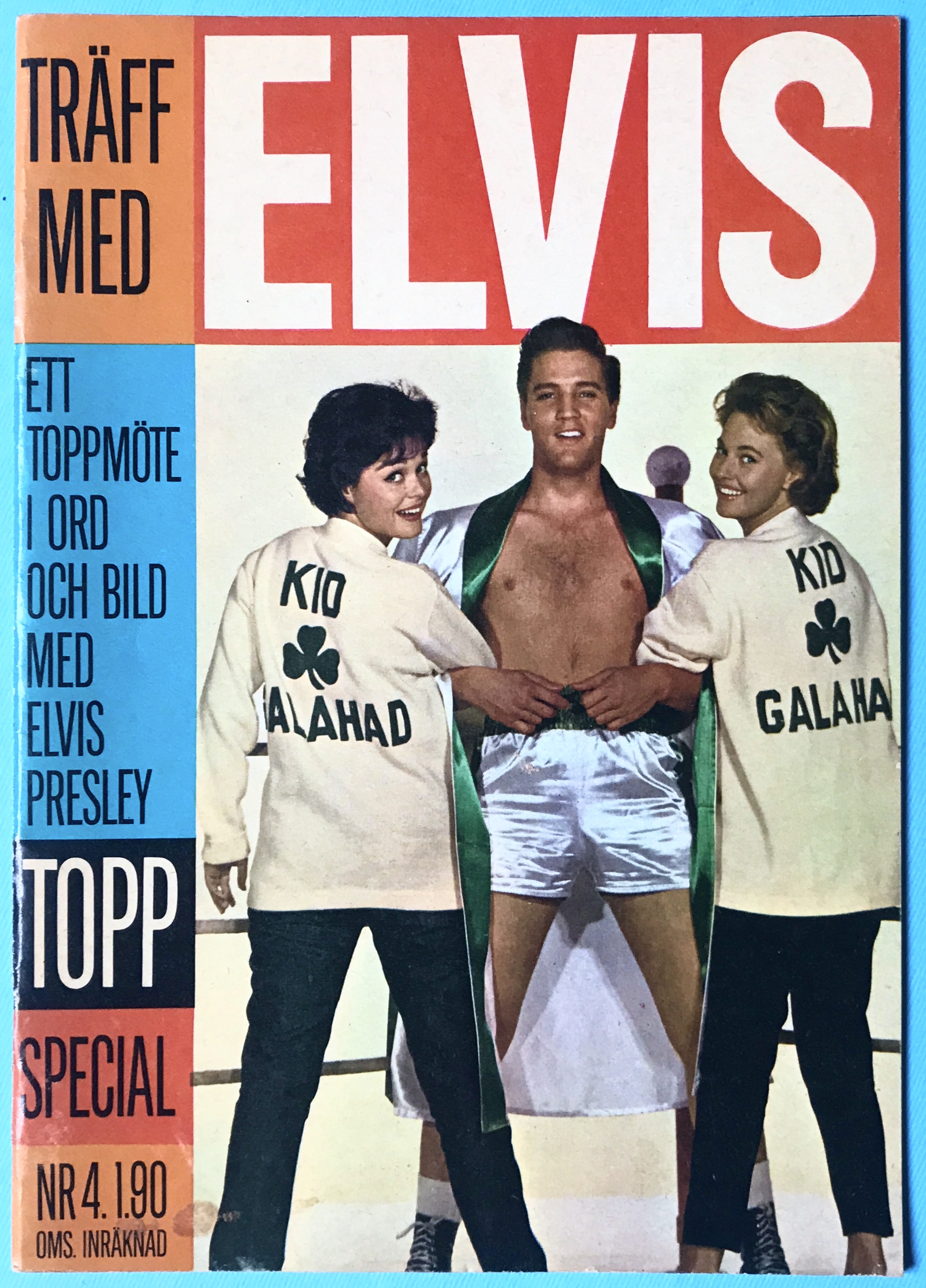 ELVIS - Träff med.. 1964 Tidning
