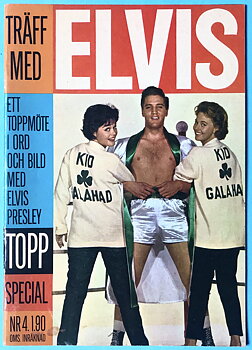 ELVIS - Träff med.. 1964 Tidning