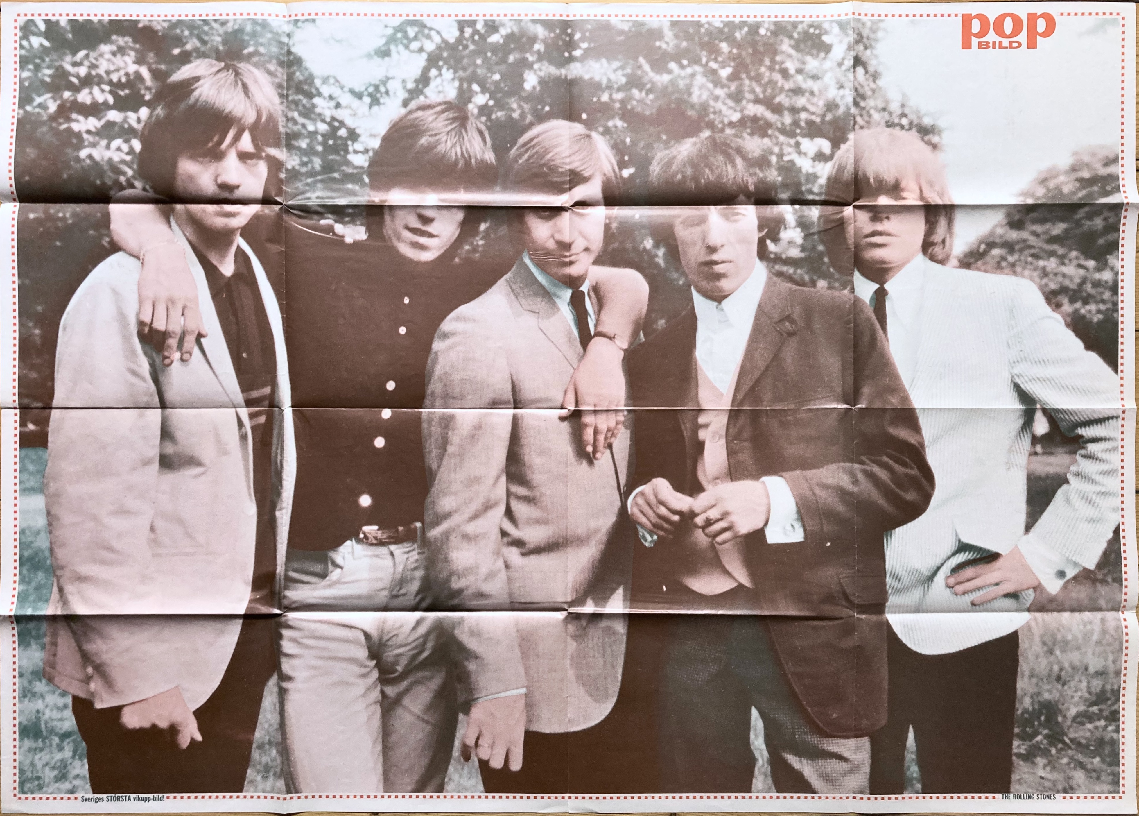 ROLLING STONES - POPBILD No 1 1965 - 4