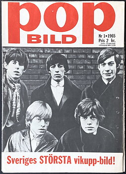 ROLLING STONES - POPBILD No 1 1965