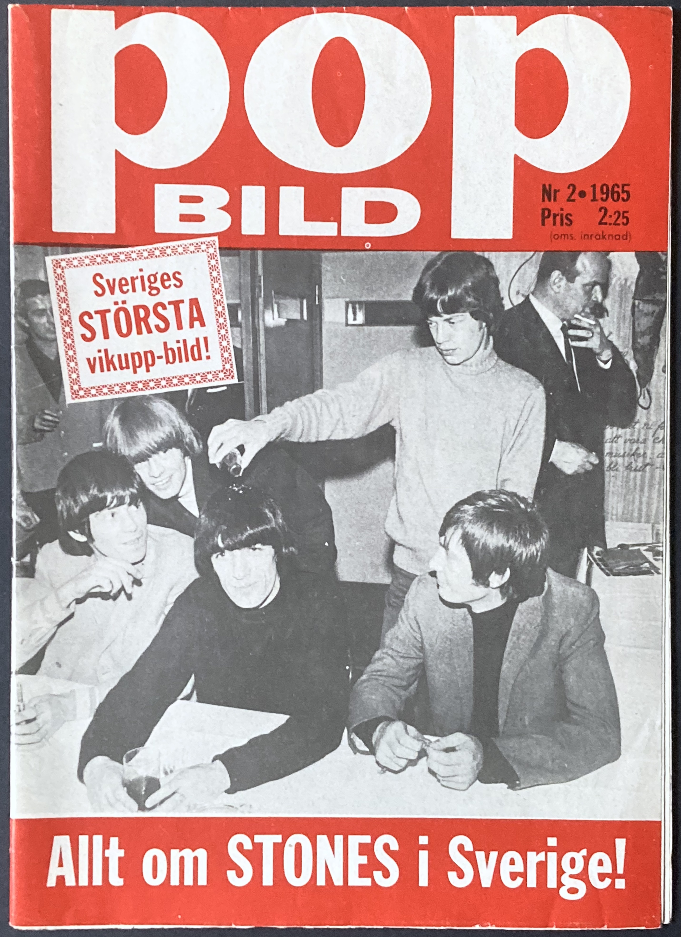 ROLLING STONES - POPBILD no 2 1965
