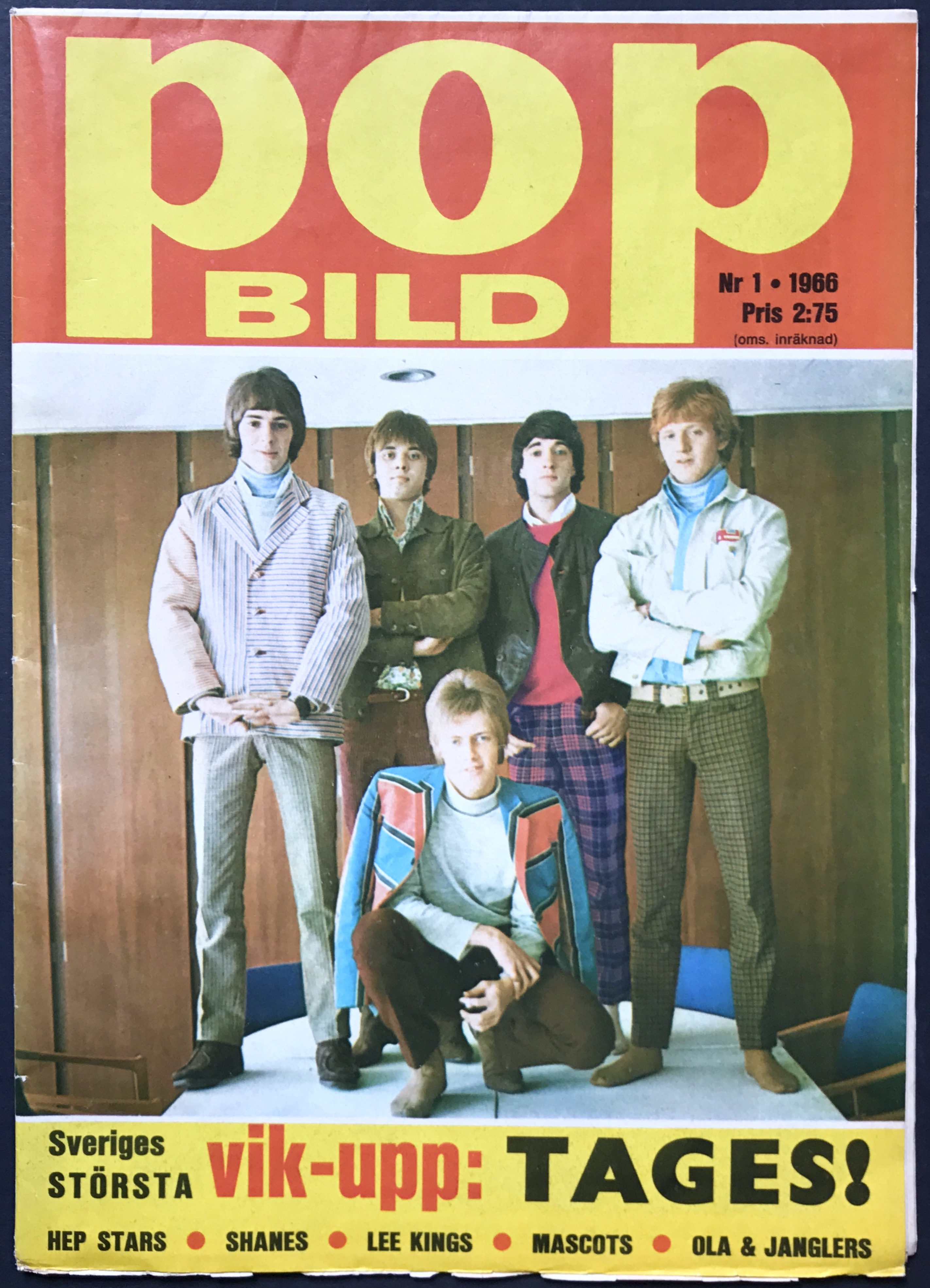 TAGES / SHANES - POPBILD No 1 1966