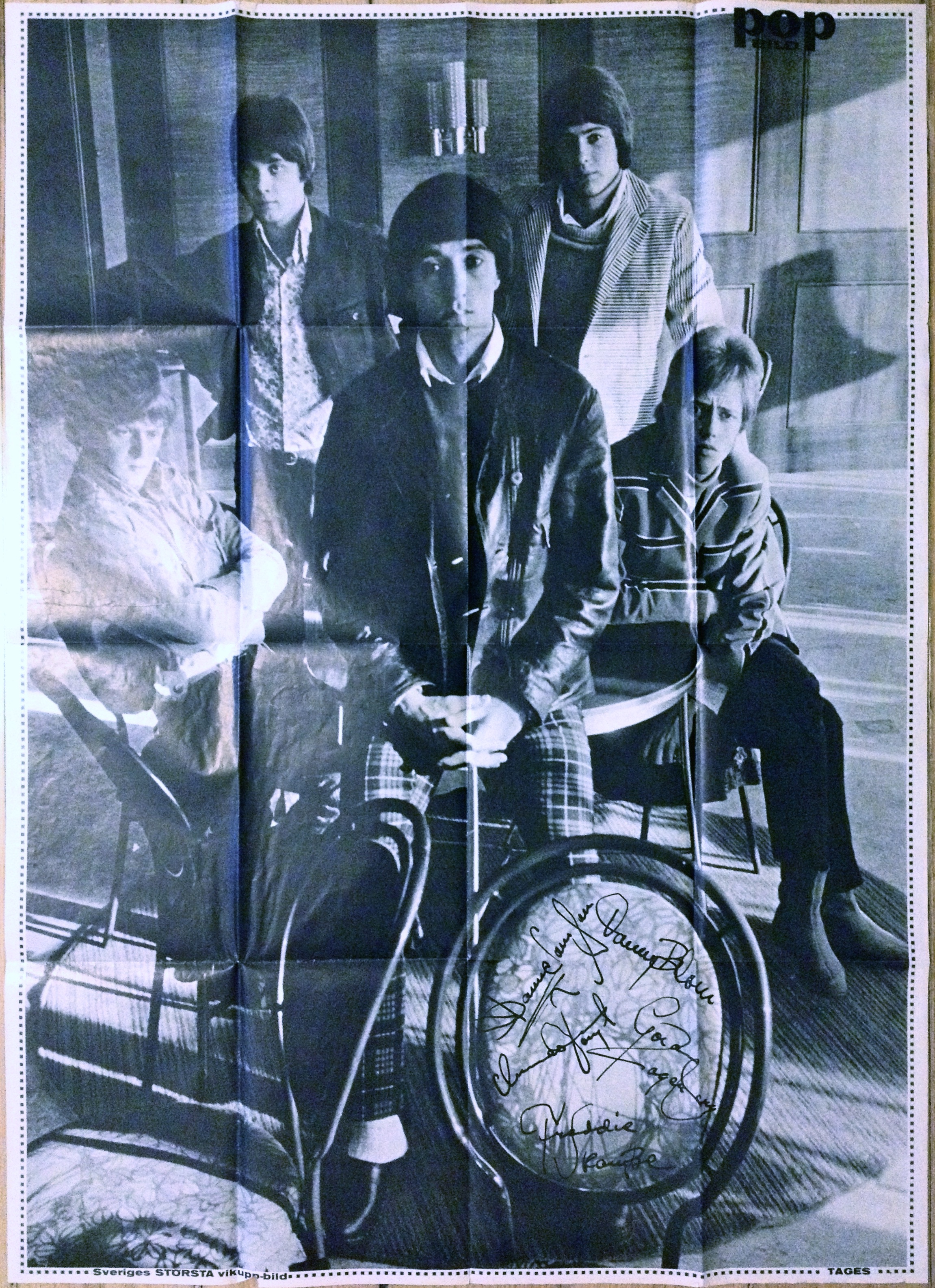 TAGES / SHANES - POPBILD No 1 1966 - 4