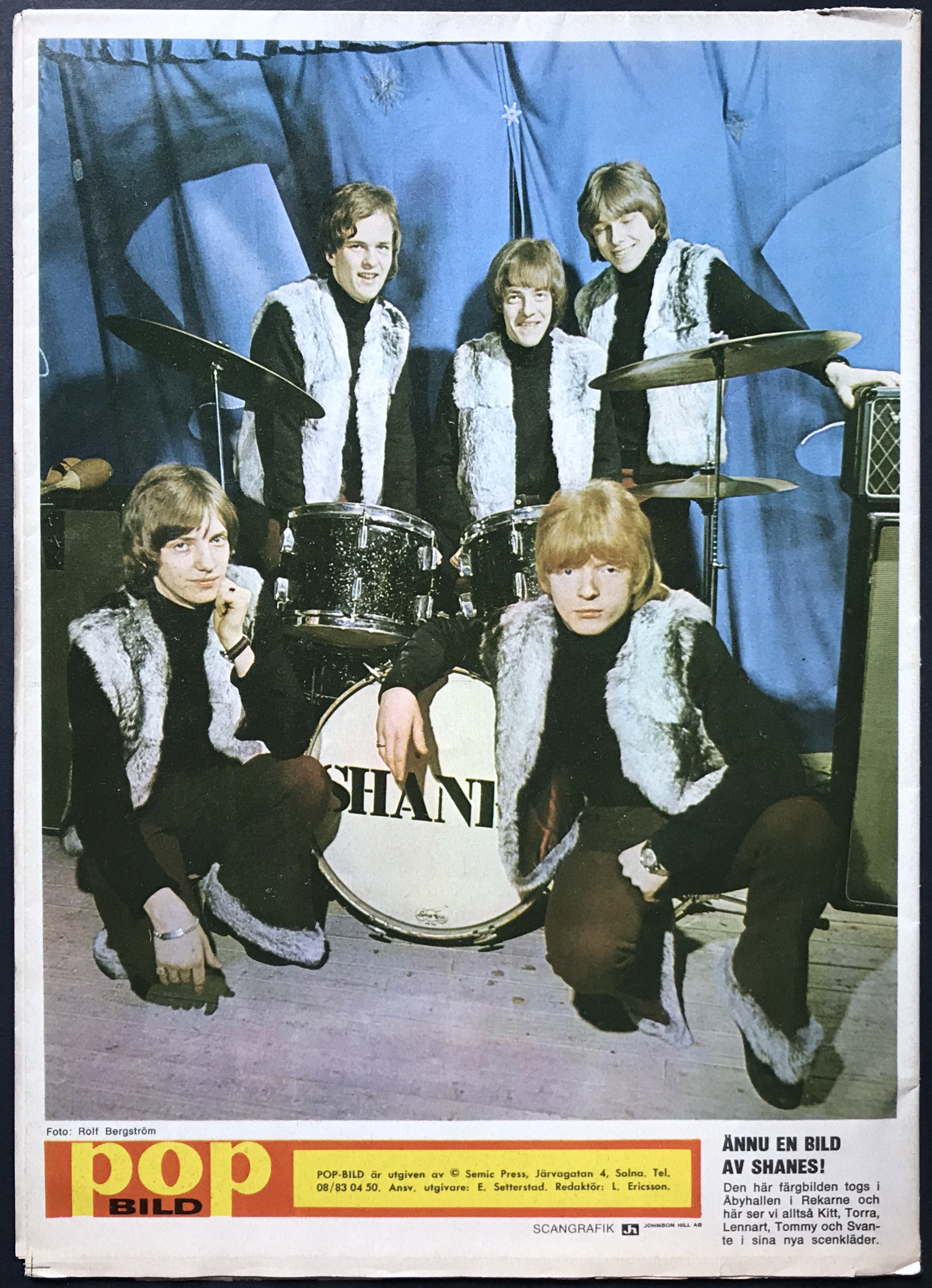 TAGES / SHANES - POPBILD No 1 1966 - 2