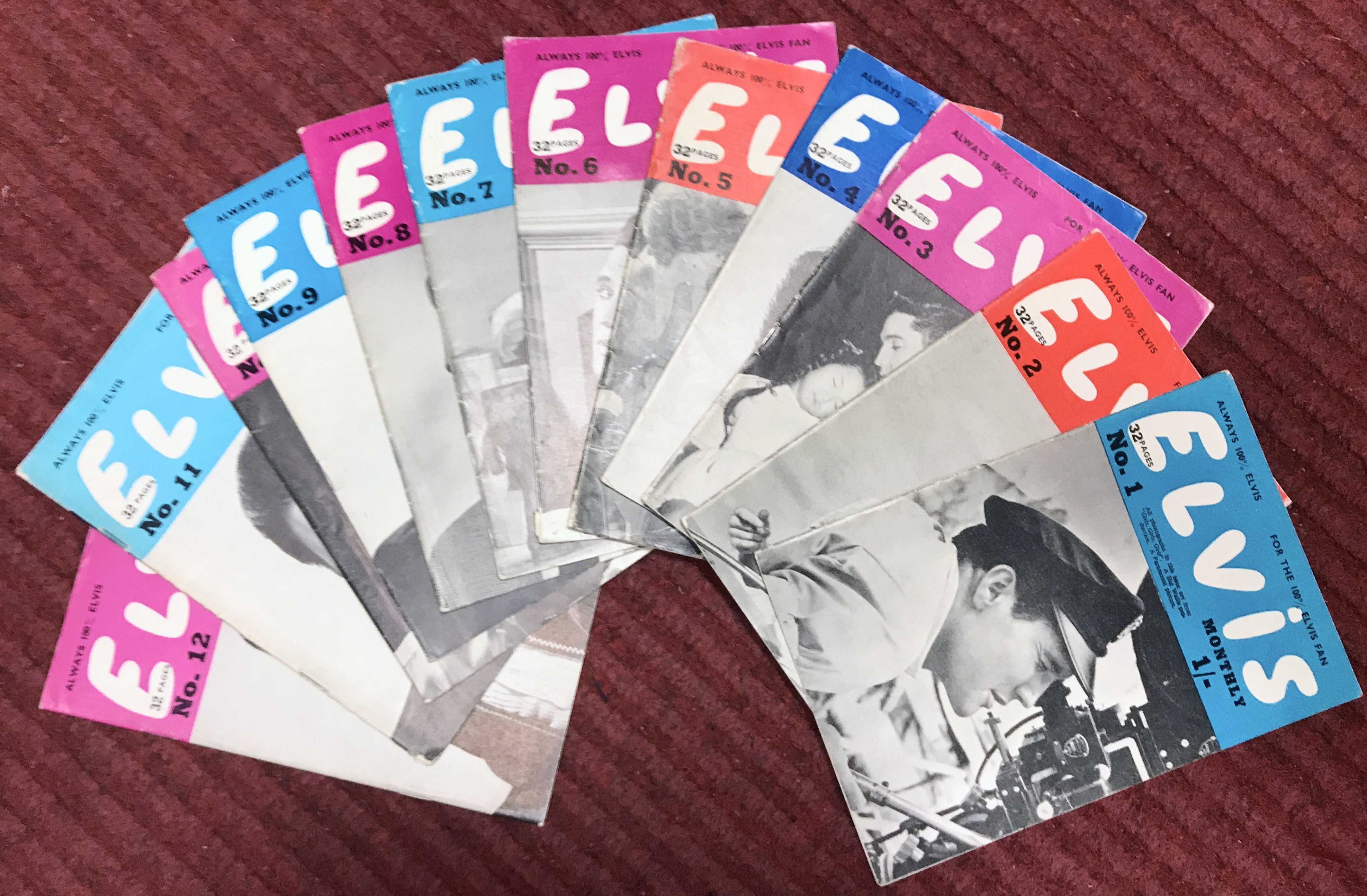 ELVIS MONTHLY - 24 nr 1962-65 - 3