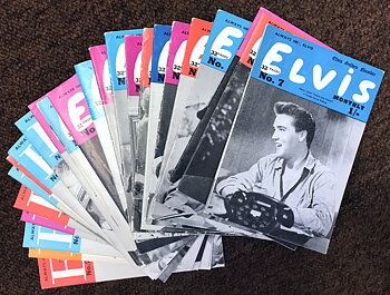 ELVIS MONTHLY - 24 nr 1962-65