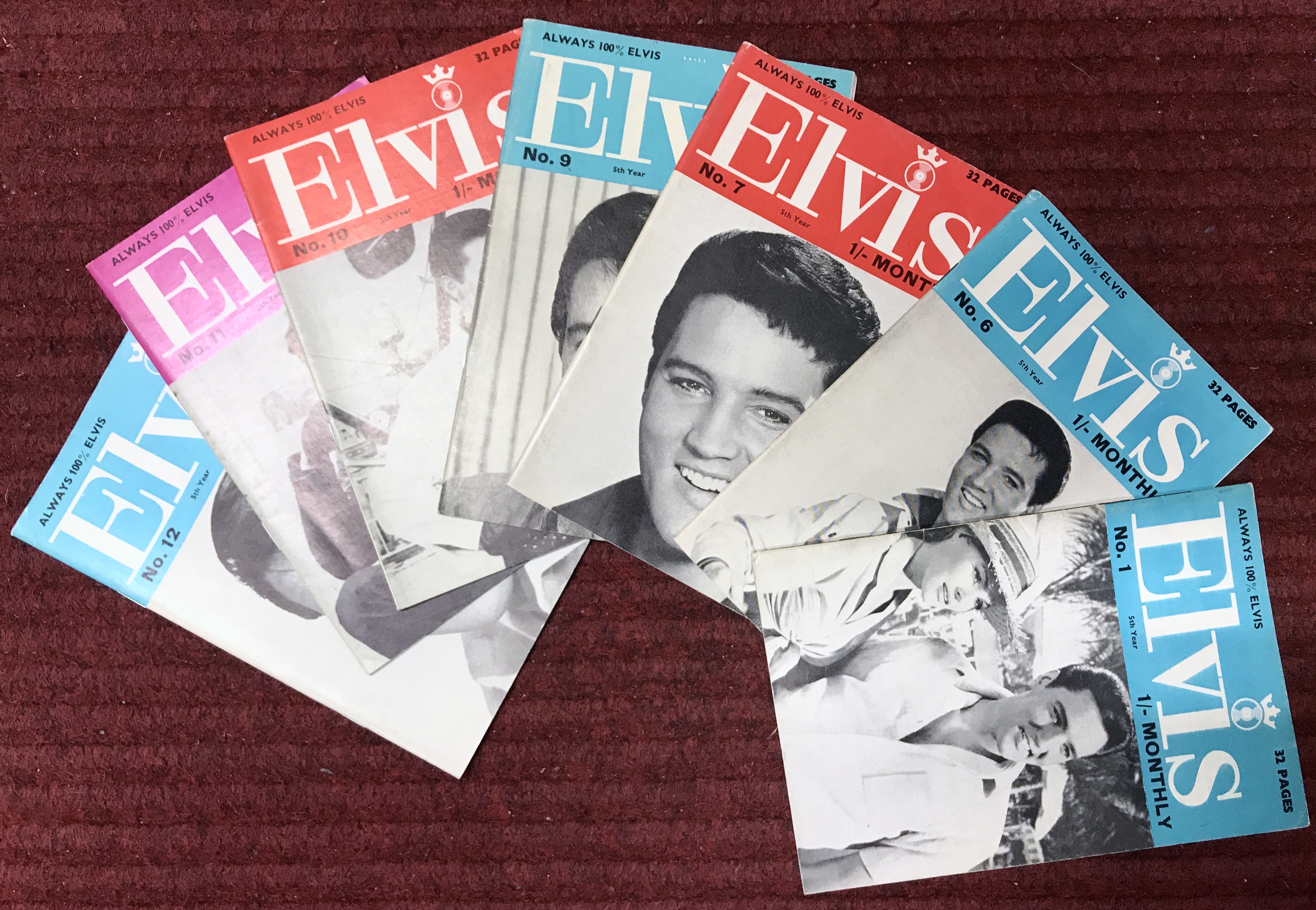 ELVIS MONTHLY - 24 nr 1962-65 - 4